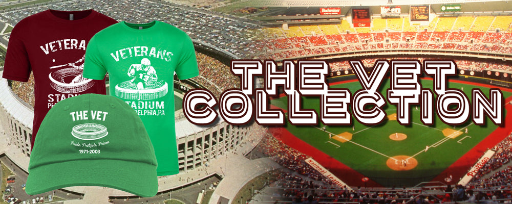 Shop all veterans stadium inspired clothing